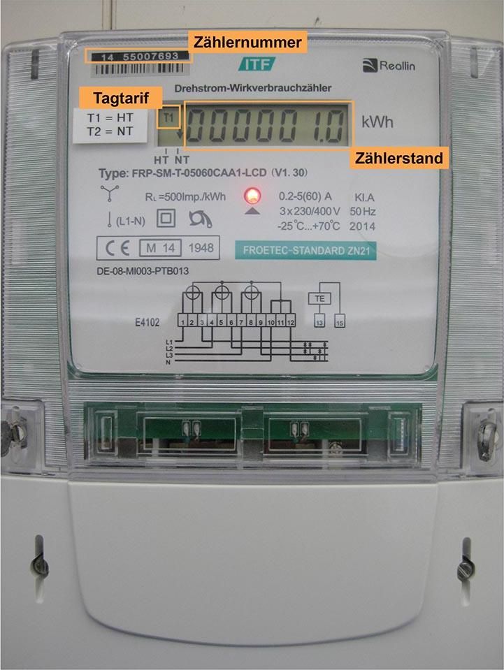 1 Ehinger Energie Zaehlerstand DS Doppeltarif neu HT